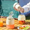 800ml Personal Blender Cup Electric Fruit Mixer Machine Personal Fruit Juicer Cup USB Rechargeable Bucket Juicing Cup Mixer