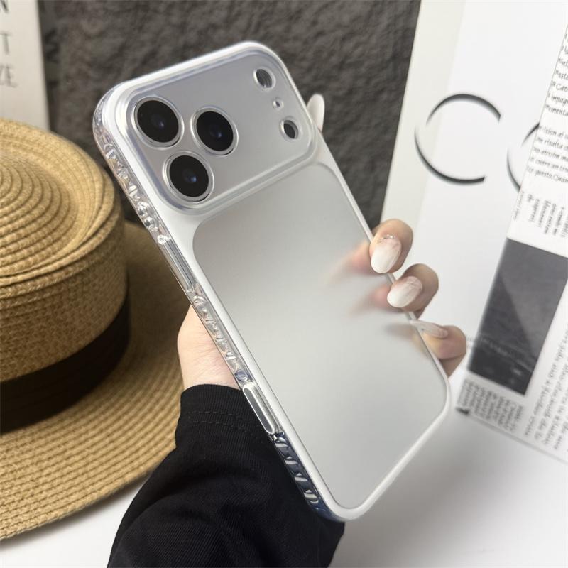 

INS Градиентный Матовый Лазерный Семицветный Чехол Для Телефона Apple iPhone 17 16 15 Pro Max Защита Объектива Камеры Ударопрочный Жесткий Чехол iPhone 15