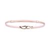 New Adjustable Women's Circle Buckle Belt, Thin Belt, Sweet Dress, Belt Buckle, Versatile Hook Buckle