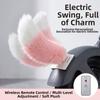 Fluffy Car Wagging Moving Tail Rechargeable Motorcycle Tail Ornament  All Vehicles