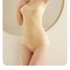 Shapewear Women's Thin Open Crotch Breasted Lift Hip Sexy Body High Elastic Shapewear Belly Pull-in Jumpsuit