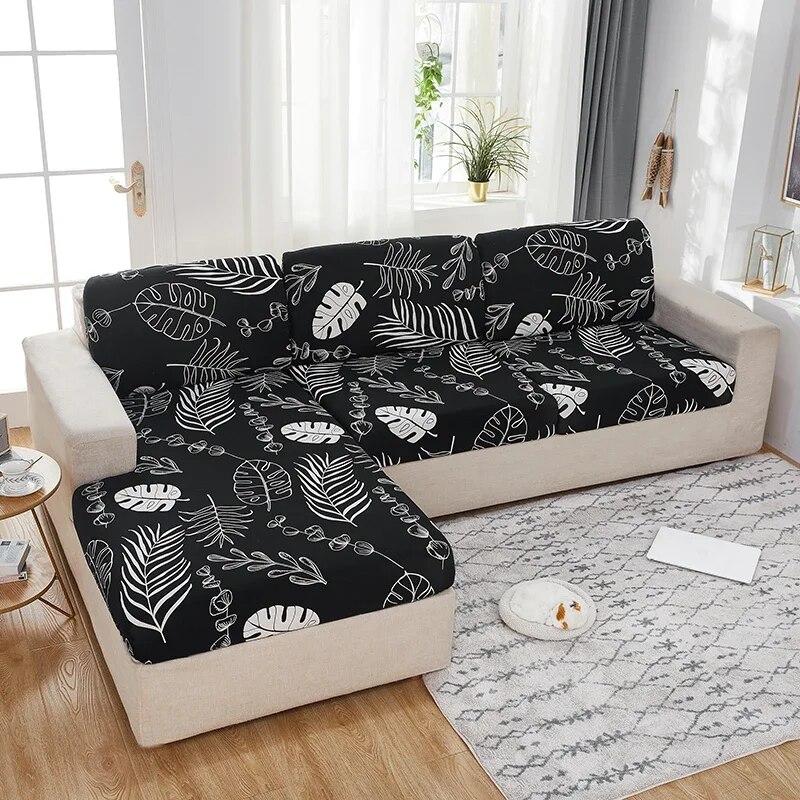 1PC Elastic Seat Cushion Cover Chair Cover Stretch Sofa Cover For Living Room Sofa Slipcover Protector Washable Removable