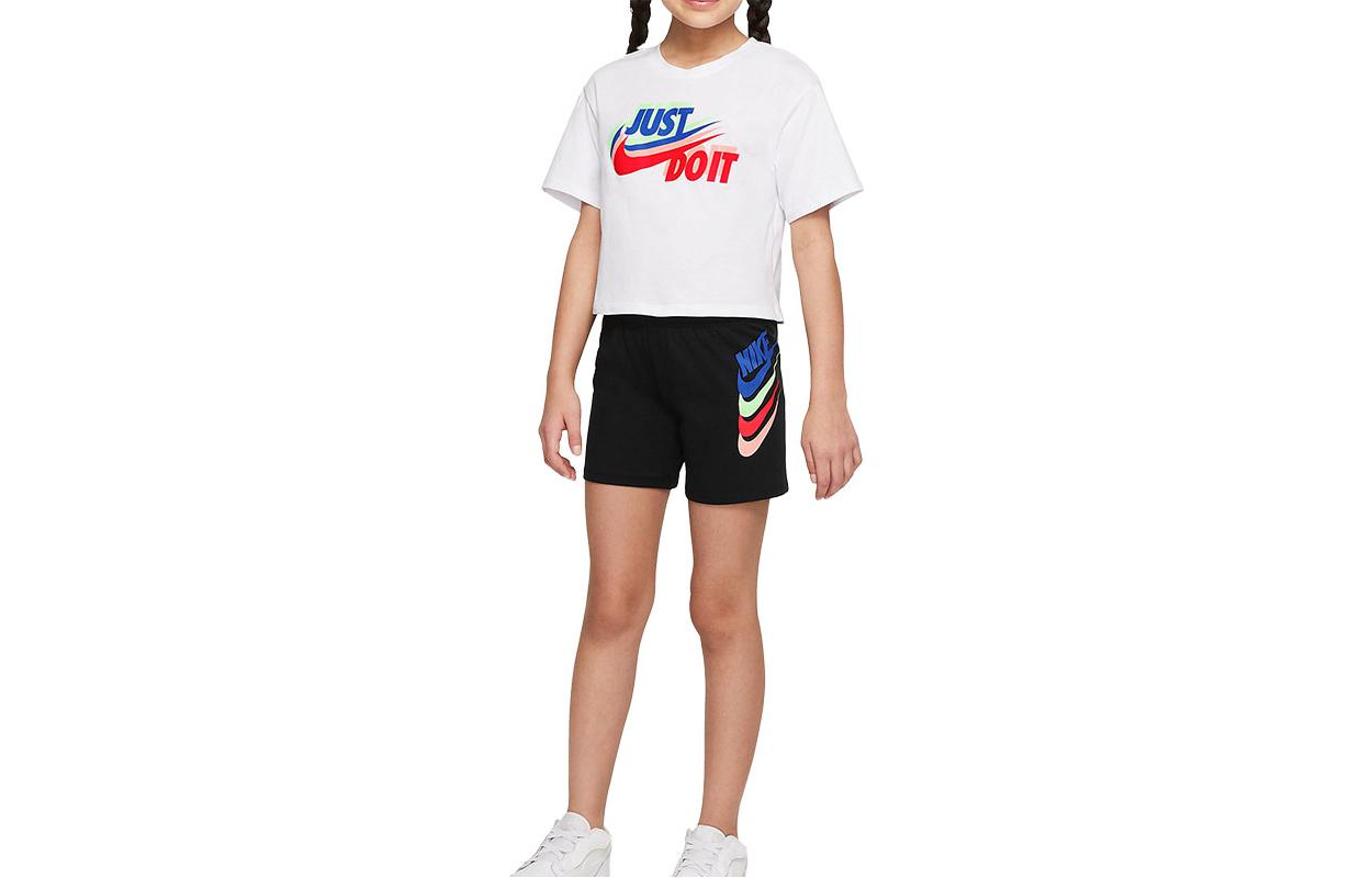 Nike Casual Sportswear White/Black Kids DX7827-010 4
