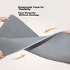JD Original Yoga Mat, Fitness Mat, Non-Slip, Thickened And Widened, 183*80cm, for Beginners, Men And Women, Gray, 8mm Thick