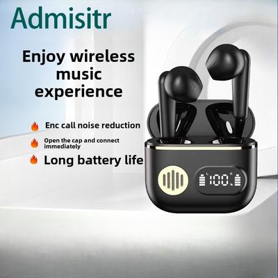 Nová bezdrátová Bluetooth sluchátka TWS Digitální displej ENC Potlačení hluku při hovorech Mobilní telefon Vysoká kvalita zvuku Mini Pro běhání Sportovní