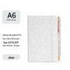 Exquisite Glitter Sequin Strap Journal: Personalized Creative Diary Notebook