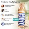 Home Copper Water Bottle 950ml | Detox Water Bottle- Immunity Enhancing | Copper Bottle For Office/Home/Gym