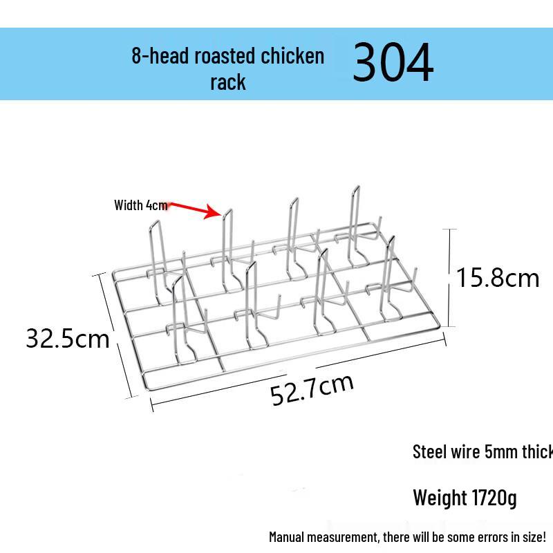 ZISIZ Stainless Steel 304 Roasting Rack