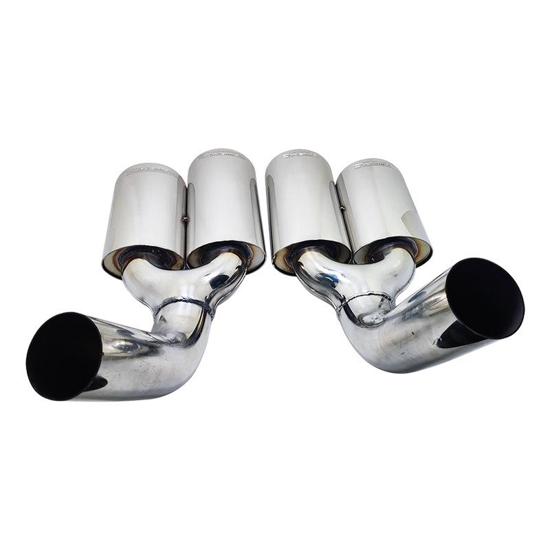 Eșapament din Oțel Inoxidabil cu Ieșire Dublă pentru Mercedes-Benz Clasa G AMG W463 07-15