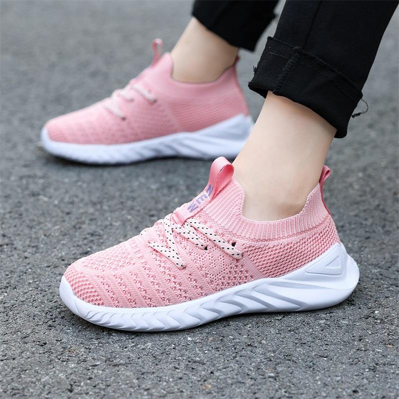 

Детская повседневная спортивная обувь Four Seasons с сетчатой дышащей подошвой для бега на одном шагу 35