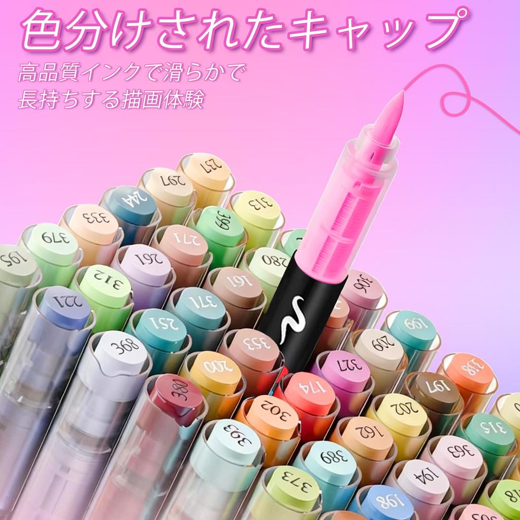Acrylic Marker 48 Direct Ink Acrylic Paint Waterproof Acrylic Paint Pens for and Pens, Colors, Type, Water-Based Pens, Water-Based Markers, Glass,