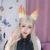 Handgemachtes Simulations-Fuchs-Ohren-Kopfschmuck Comic-Show Zweidimensionales Cosplay-Zubehör Haarschmuck Plüsch-Fuchs-Ohren-Stirnband