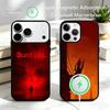 Games Silent Hill Horror Phone Case For iPhone17,16,15,14,13,12,11 Plus,Pro Magnetic with Magsafe Wireless Charging