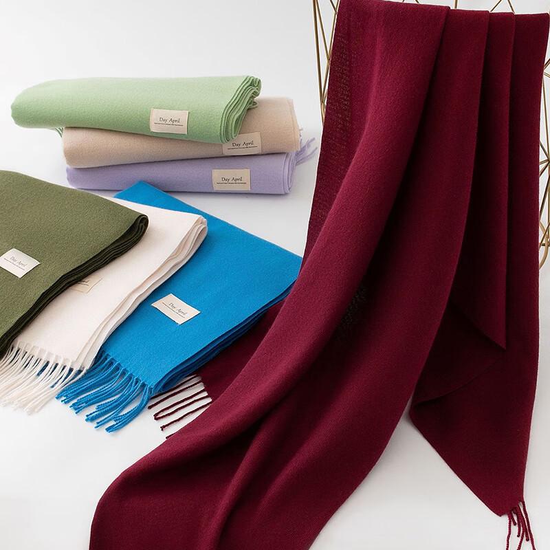 Unisex Warm Faux Cashmere Scarf Shawl