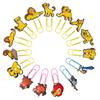 Colorful Lion King Cartoon Paperclip Bookmark for DIY & Office