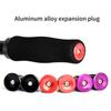 1 Pair Handlebar Expanding Plug Bike Grip Handlebar End Caps Handlebar Caps Handlebar Accessory for Handlebar Grip