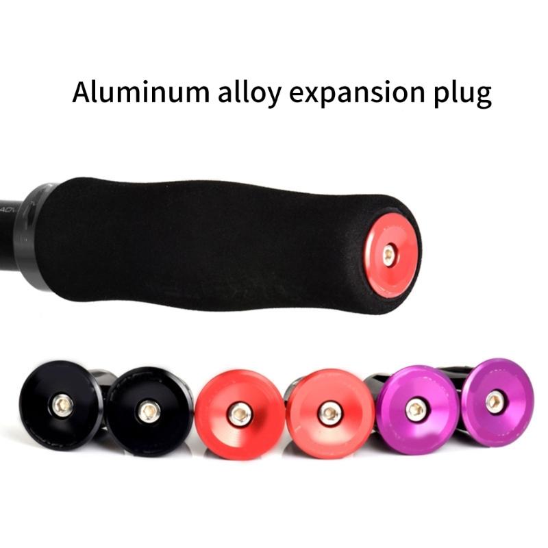 1 Pair Handlebar Expanding Plug Bike Grip Handlebar End Caps Handlebar Caps Handlebar Accessory for Handlebar Grip