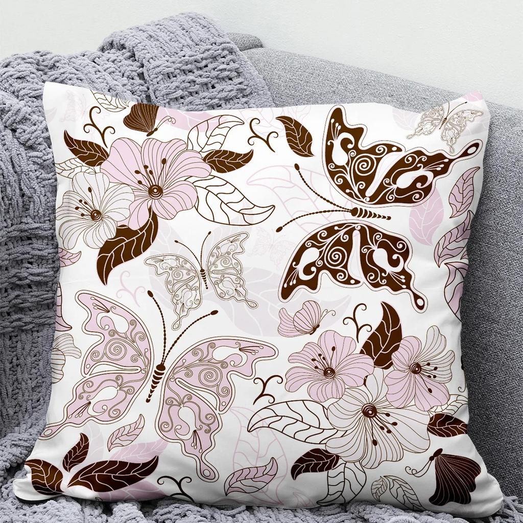 Simple Abstract Print Pillowcase Car Ornaments Office Living Room Home Pillowcase