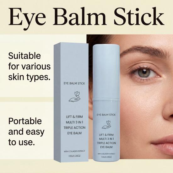 10g Under Eye Balm Stick Hydrating Eye Balm Stick Under Eye Brightener 1 Pc