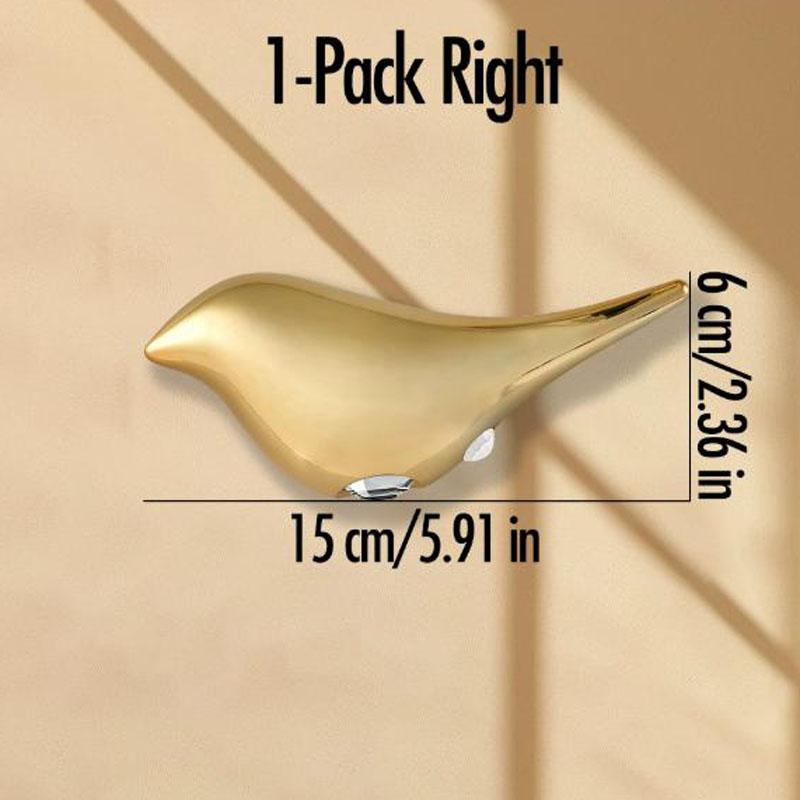 Motion Sensor Night Lights with Auto-On, Magnetic Stick-On Installation Long-Lasting Battery Life Bird Shape USB Rechargeable Wall Lights