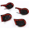 ABS Glossy Black Car Seat Foot Screw Protection Cap Decoration Cover Trim Fit For Toyota Hilux 2015-2022 Interior Accessories