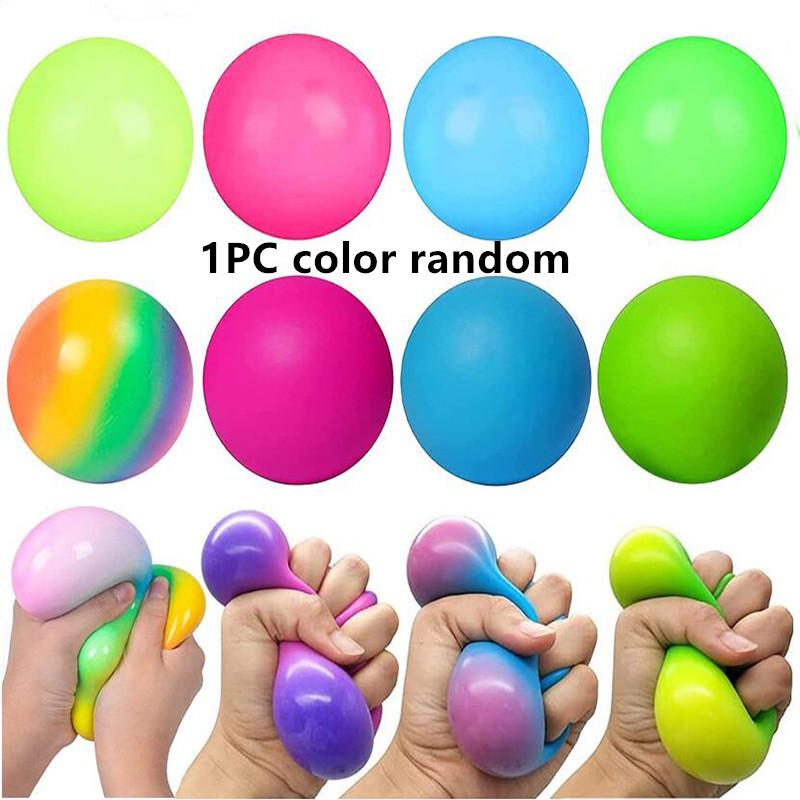 

Gentle Rising Stress Balls Fidgeting Toys For Adults Dough Squishy Balls Plush Sensory Calm Down Item For Classroom