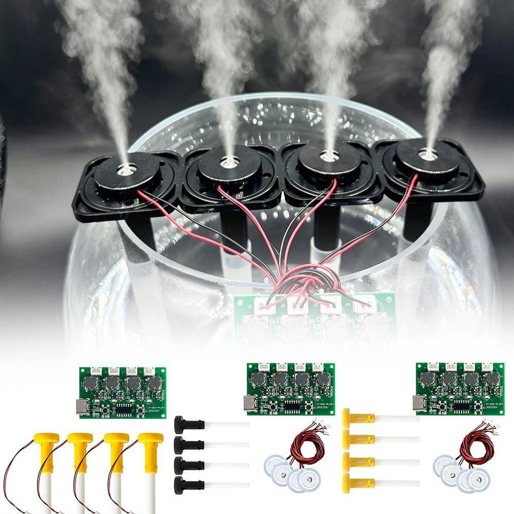 4 Spray Modes Mist Maker DC 5V Atomizer Sheet New Mist Sprayer Indoor Humidifying