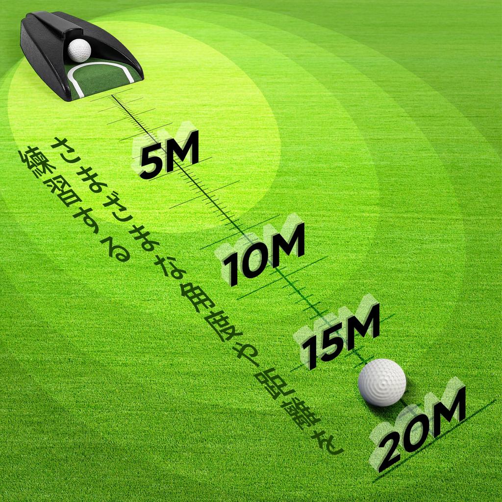 COPPOR Golf Practice Putting Practice Golf Putting Automatic Incline Practice Improve Putting Aid, Aid, Practice, Practice, Return, Green, Skills,