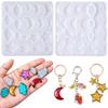 Earring Pendant Epoxy Silicone Mold DIY Star Moon Cloud Shape Keychain Necklace Charms Crafts Making UV Resin Jewelry Molds