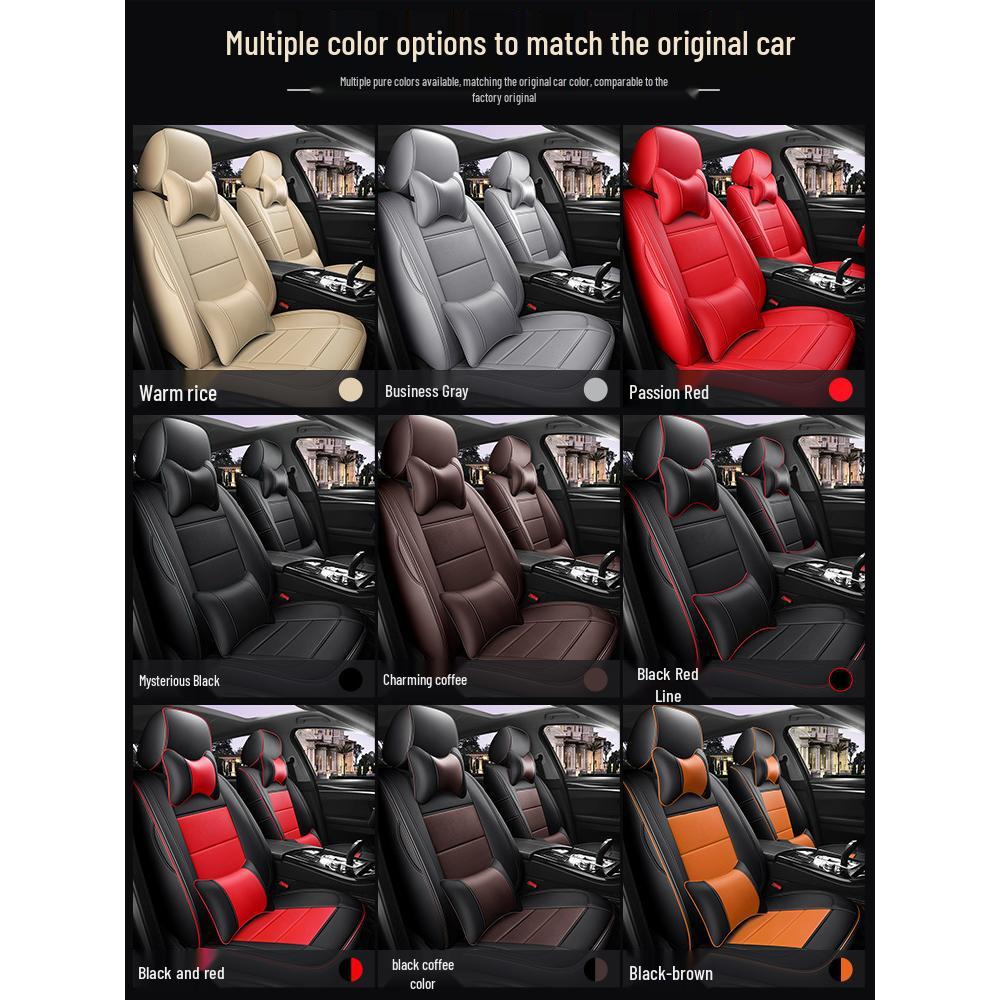 Custom-Made, All-Season, Thicker Car Seat Covers for New and Old Models, Full-Coverage
