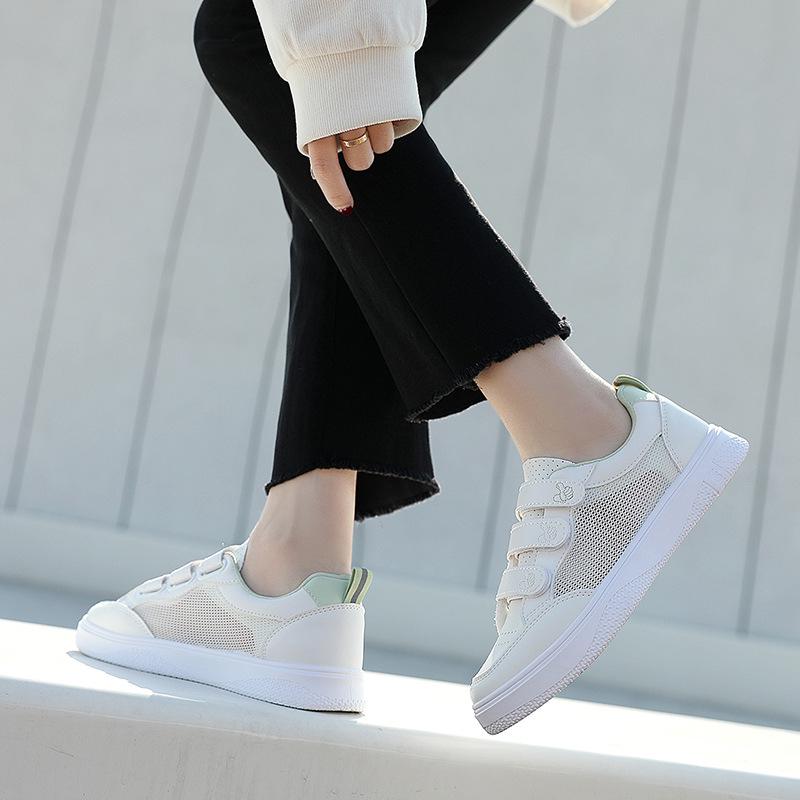 Baskets d'été pour femmes 2024 Chaussures décontractées à lacets Chaussures de marche confortables Chaussures vulcanisées respirantes pour femmes Zapatillas Mujer