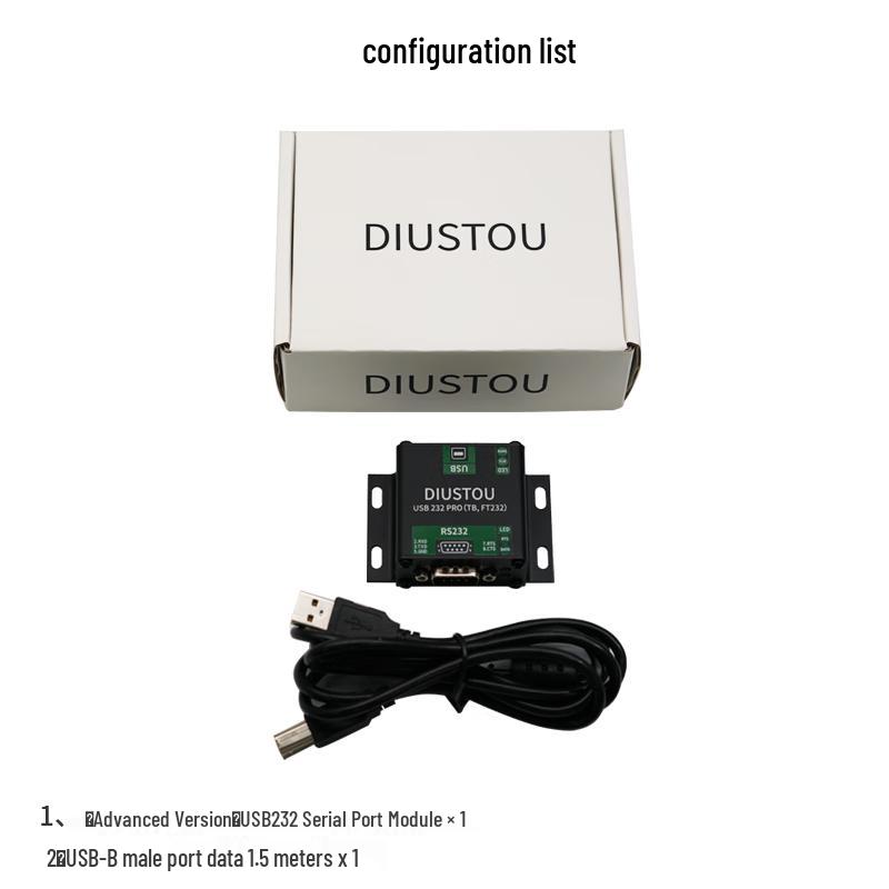 Industrial Grade USB To RS232 Serial Port Module