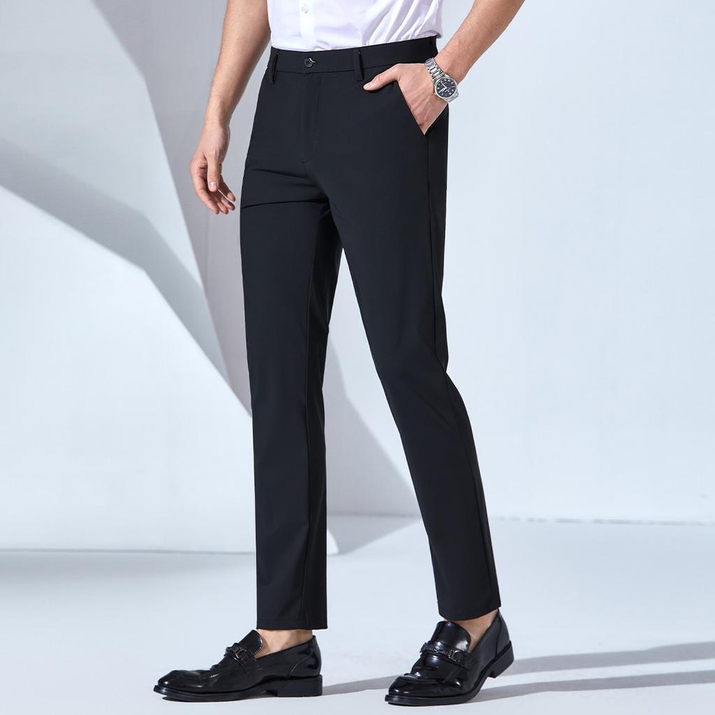 Men's Spring Thin Casual Pants with Four-Sided Elasticity