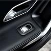 1 Set Silver ABS Car Door Window Lift Button Cover Sticker For Benz A B +