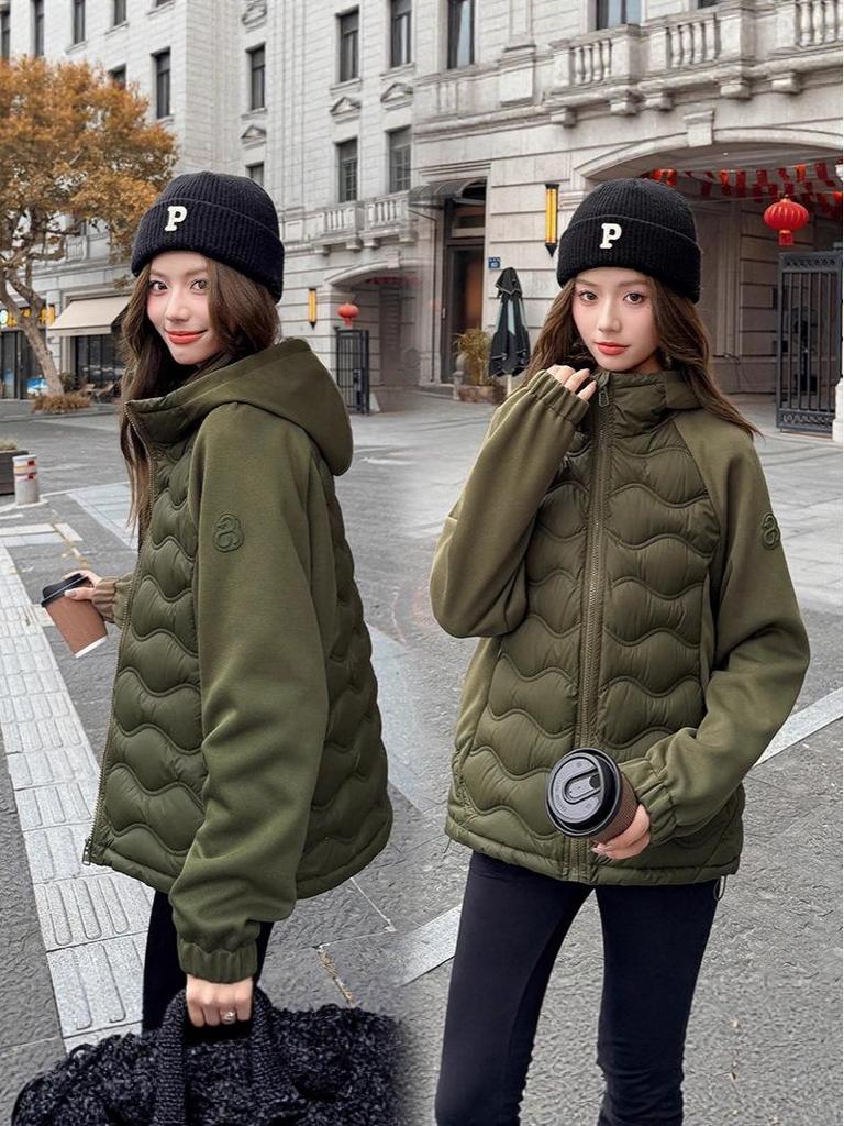 2025 Design Women's Lightweight Hooded Cotton-Padded Jacket