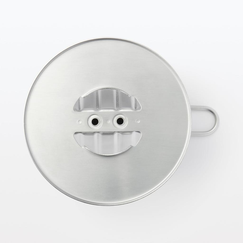 MUJI Stainless Steel Dripper, Silver, 12.5 x 10.5 x 8cm (H), for 2-3 cups, Product Number 15090822