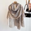 130*130cm Large Shawl Beach Wraps Women Luxury Printed Square Scarf Breathable Scarves Bandanas Elegant Hijab For Travel