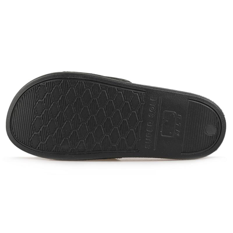 MLB Slipper EVA Totem Slip-Resistant Slide Slippers Unisex Black Sneakers 32SHH2111-50L