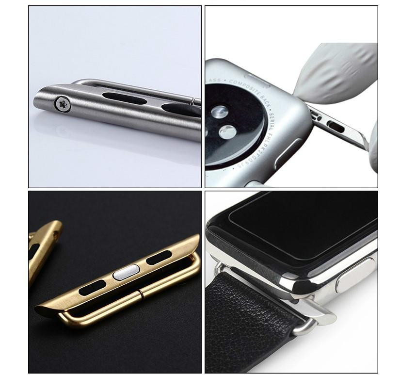 Connettore Adattatore per Apple Watch Serie 7 6 SE 5 4 3 Cinturino 44mm 40mm per Iwatch 41mm 45mm 42mm 38mm Accessori Strumento Vendita all'Ingrosso
