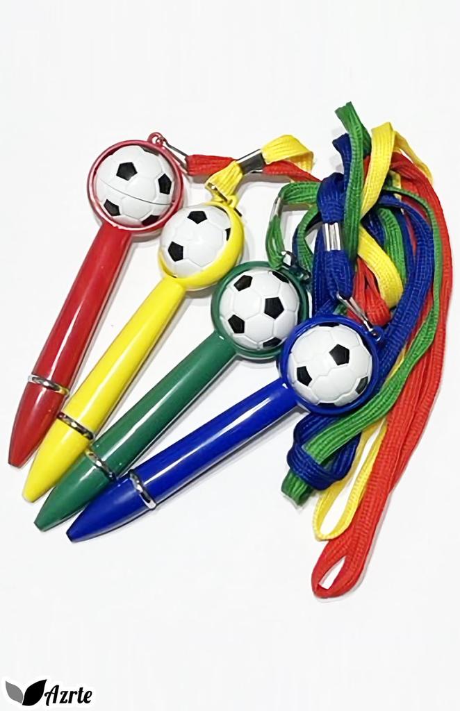 Ballpoint Pen Stationery Writing Instruments Interesting Soccer Green Soccer Ball 304 Green Set of 10 [AZULTE]