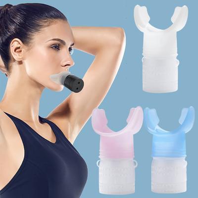 Lung Capacity Lung Function Bite Mouth Muscle Respirator Abdominal COPD Functional Breathing Training Device