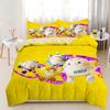 3D Eggy Party Bedding Sets Comforter Quilt Bed Cover Duvet Cover Pillow Case 2-3 Pieces Sets Kids Adult Size Bedroom Decoration