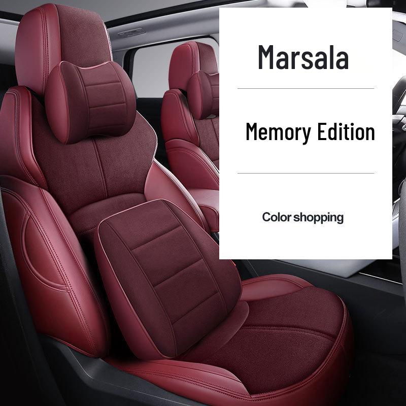 Huse de scaun personalizate din piele întoarsă pentru Land Rover Range Rover Evoque - Acoperire completă, 5 locuri