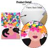 Boho Abstract Girl Vase Flower Black Cat Illustration Wall Art Canvas Painting Nordic Poster & Prints Pictures Living Room Decor