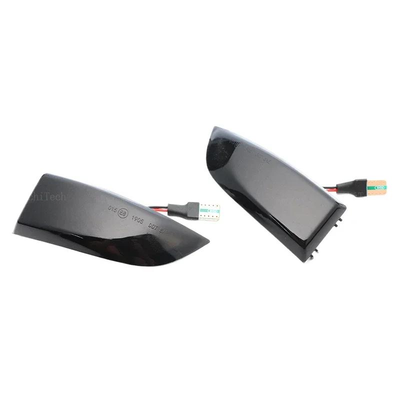 2x Car Side Mirror Blinker Indicator Lamp LED Dynamic Turn Signal for Renault Scenic Megane Laguna Fluence Latitude Safrane MK3