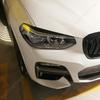 2pcs Headlight Eyelids Eyebrows Car Accessories Gloss Black/Carbon Look For BMW X4 X3 G01 G02 2018     + ABS