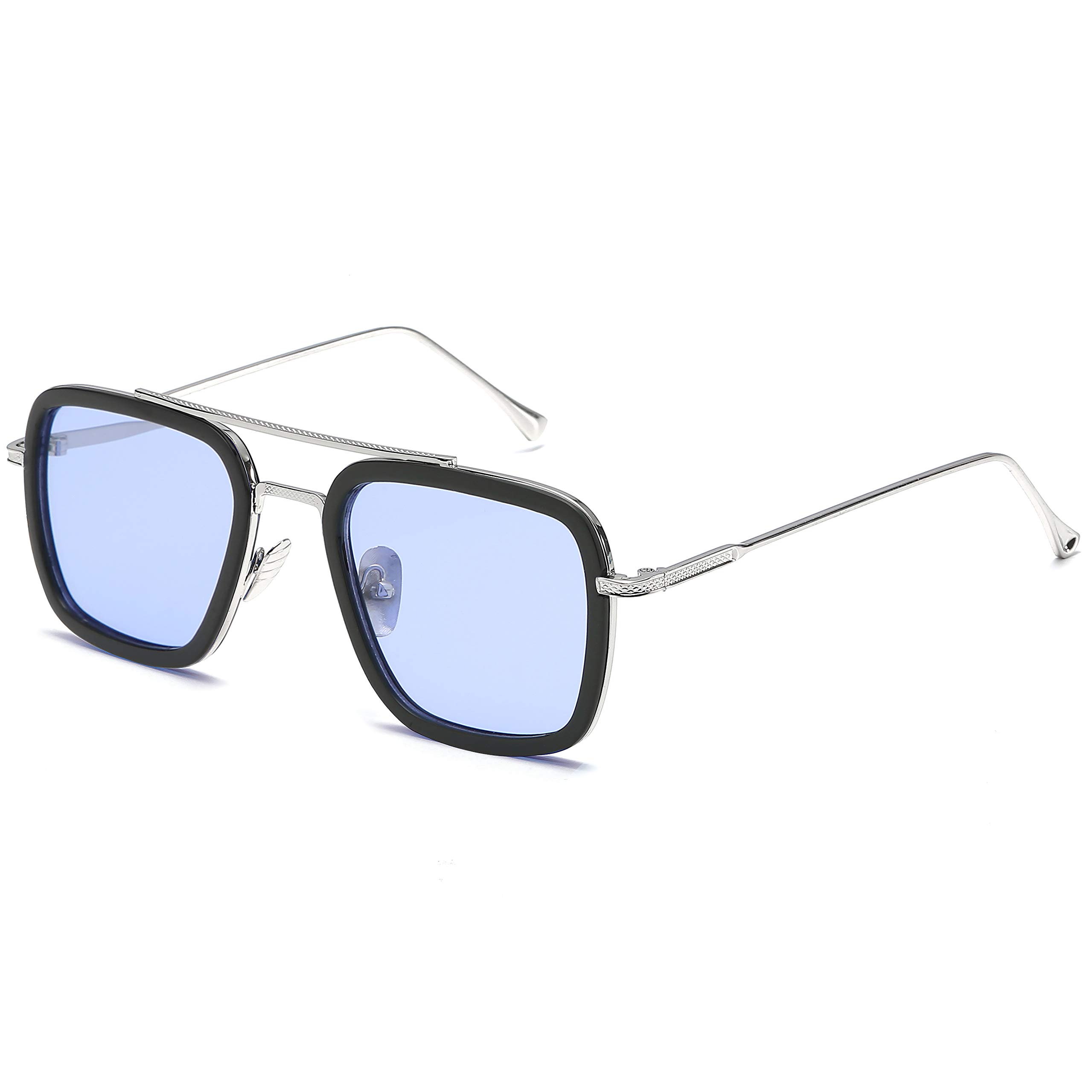 

Classic retro square glasses sunglasses metal sunglasses [SHEEN KELLY] men s