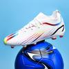 Low top 2025 long nails short broken student one 2025 training football shoes men's game sports shoes flying woven nails