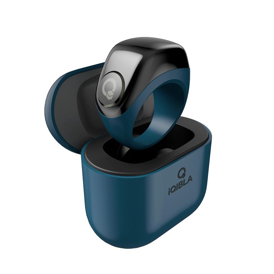 High Tech Bluetooth Ring Style Counter Multi Functional App Ring Counting Device синий