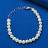 925 sterling silver 8-inch exquisite pearl bracelet, women's party jewelry accessories, fashionable wedding gifts
